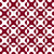 Pattern Of Circles, Pattern Of Squares, Dotted Pattern, Burgundy and White Image