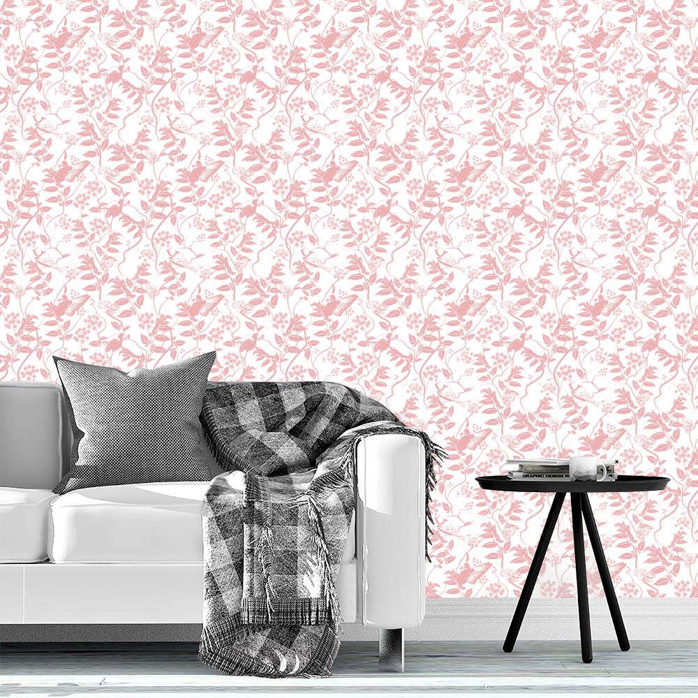 Spring Calls_Pink_Wallpaper