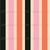 Modern Halloween stripes - Pink Orange & Cream Bold Geometric Image