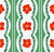 holiday ribbon on green Image