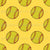 Softballs and Sparkle Stars in Yellow Image