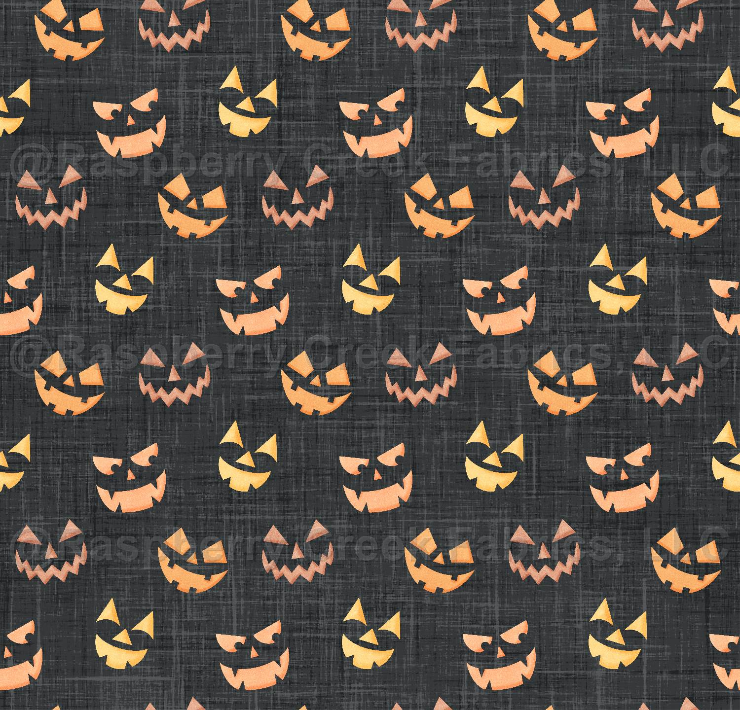 Candy Corn Harvest Faces Black