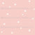 Cream Star Dots on Pink Image