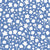 ditsy floral / blue and white Image