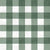 Faux Linen PRINTED Textured Gingham Sage Image