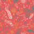 Floral doodles in colors repeat pattern on coral Image