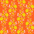 Yellow Flowers, Floral Pattern, Boho, Retro Pattern Image