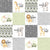 Zoo/Safari/Sage - Wholecloth Cheater Quilt Image