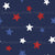 Patriotic Stars on Navy Image