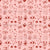 Love Languages Red Line Art on Pink Image