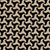 Houndstooth Pattern, Triskelion, Black and Cream Image