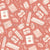 Pastels Cream and Red Back to School Classroom Stationery Supplies Image