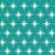 Mid Century Modern Atomic Starbursts on Teal Image