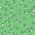 Candy Canes Joyful Christmas Doodles in Minty Green Image