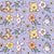 Classic Winnie the Pooh Piglet Tigger Eeyore Floral Lavender Image
