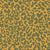 Leopard Cheetah Animal Print in Olive Green and Mustard Yellow Image