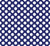 Navy Blue - White Polka Dots Image