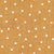 Faux Linen PRINTED Textured Dot Mustard Image
