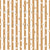 Classic Ticking Stripes in Gold Elevated with Charming, Uneven Cut-Out Hearts Image