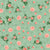 Adeline - Scattered Cottagecore Floral in Soft Pink and Green Image