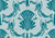 Damask Mermaids (on light teal) Image