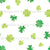 Lucky Day Watercolor Shamrocks Image