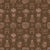 Coquette Aesthetic Party Elements Lineart on Brown Image
