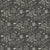 Cute Halloween Haunted House, Ghosts, and Pumpkins Doodle in Dark Charcoal and Cream Image