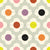 Retro Scandi Flower in Yellow Pink Purple Black Image