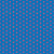 Geometric Maximalist Rainbow Fandango Pink Six Pointed Stars On French Blue Image