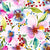 Candyland Floral on White-Hero Image