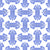 Greek Ornament, Greek Key, Blue on White Image