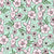 Piglet Floral on Mint Image