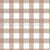 Gingham Plaid Check Copper Brown Bright White Classic Retro Blender Image