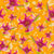 Large Magenta Watercolor Floral on Golden Botanical, Betsy Blooms by JLopezArt Image