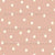 white on salmon polka dots Image