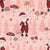 Magical Santa Woodlands on Pink Image