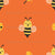 Simple Honeybee Hives Orange Image
