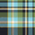Blue, Green, White and Black Check Plaid Image