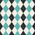 Argyle Pattern, White Blue Navy Blue, Beige Stitching Image