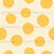 giant polka dots with linen texture, Canary yellow on white polka dots, abstract dots, Girls dresses, summer tops, toddler clothes, Circus polka dots, yellow polka dots Image