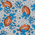 Footballs and Cheer Bows in Blue and Grey Image