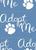 Adopt Me Dusty Blue and White No Texture Image