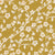 Cherry blossoms on mustard yellow fabric Image