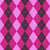 Argyle Pattern, Pink Purple Baby Pink, Beige Stitching Image
