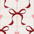 Pretty In Paris - Red Bows and Pink Hearts Image