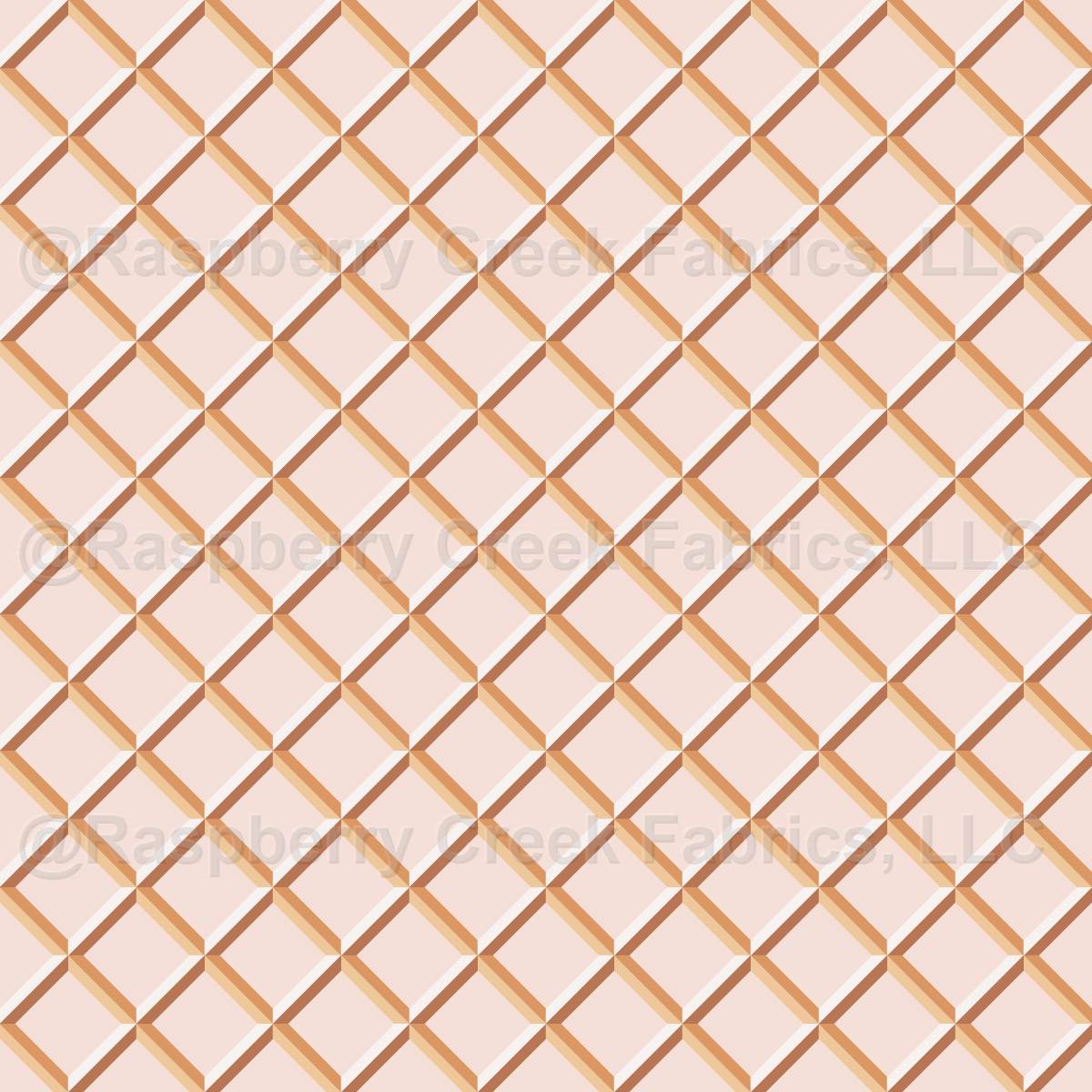 Crispy Waffle Wafers Checkerboard Vanilla Cream