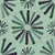 Animal Prints Circle Flowers 80s Green and Purple Image