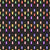 Colorful Highlighter Pens on Black Image