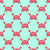 Cute Red Crabs on Turquoise Image